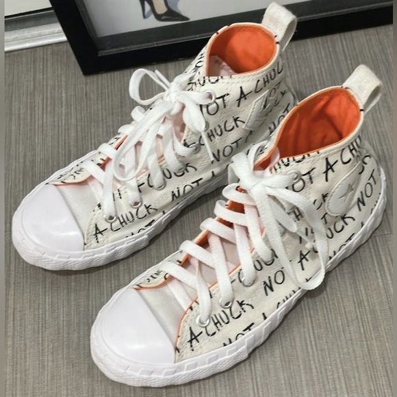 Converse OG CTAS Hi Top Style # 373170C Unisex Youth in Cream color Size 3 - Picture 3 of 12